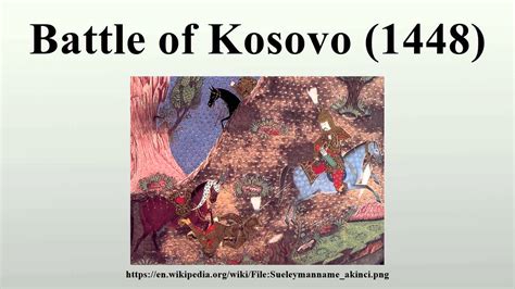 battle of kosovo 1448 wikipedia